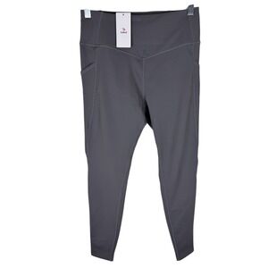 New!‎ Baleaf Gray Leggings Sz Small Side Pockets